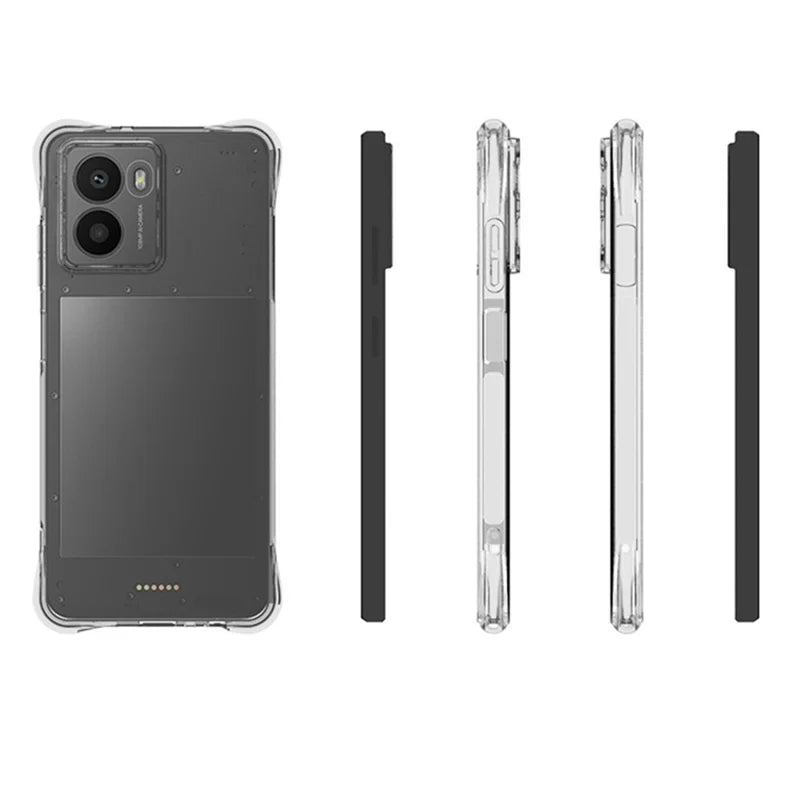 For HMD Fusion 5G TPU Phone Case Non-Slip Transparent Mobile Phone Cover