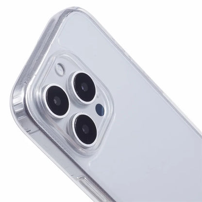 For iPhone 16 Pro Max Case TPU 1.8mm Clear Phone Cover with Lanyard Holes