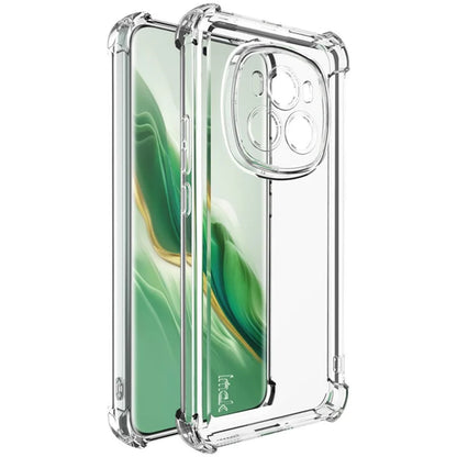 IMAK UX-4 Series for Honor Magic6 5G Case Straight Frame Four Corner Shockproof Clear TPU Cover