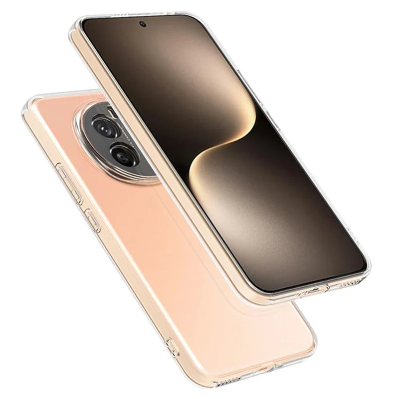 For Honor Magic7 5G Clear Phone Case Ultra-Thin Flexible TPU Back Cover