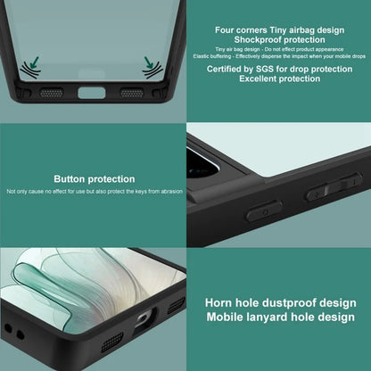 IMAK UX-9A Series for Honor Magic7 5G Clear Case TPU+PC Phone Cover Reinforced Corners