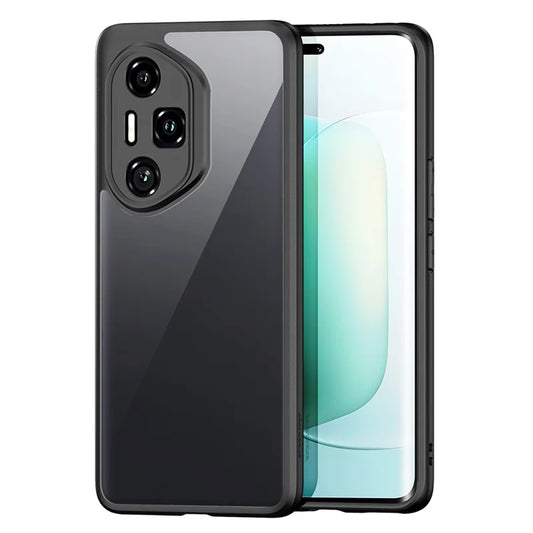 For Honor 300 Ultra / Honor 300 Pro Case DUX DUCIS Aimo Series TPU+PC Matte Drop-proof Phone Cover (REACH Certification) - Black