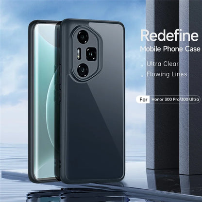 For Honor 300 Ultra / Honor 300 Pro Case DUX DUCIS Aimo Series TPU+PC Matte Drop-proof Phone Cover (REACH Certification)