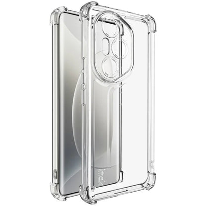 IMAK UX-4 Series For Honor 300 Pro Case Straight Frame Four Corner Shockproof Clear TPU Cover