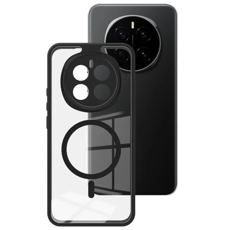 IMAK UX-9A For Honor Magic7 5G Clear Case Compatible with MagSafe Tiny Airbag PC TPU Phone Cover