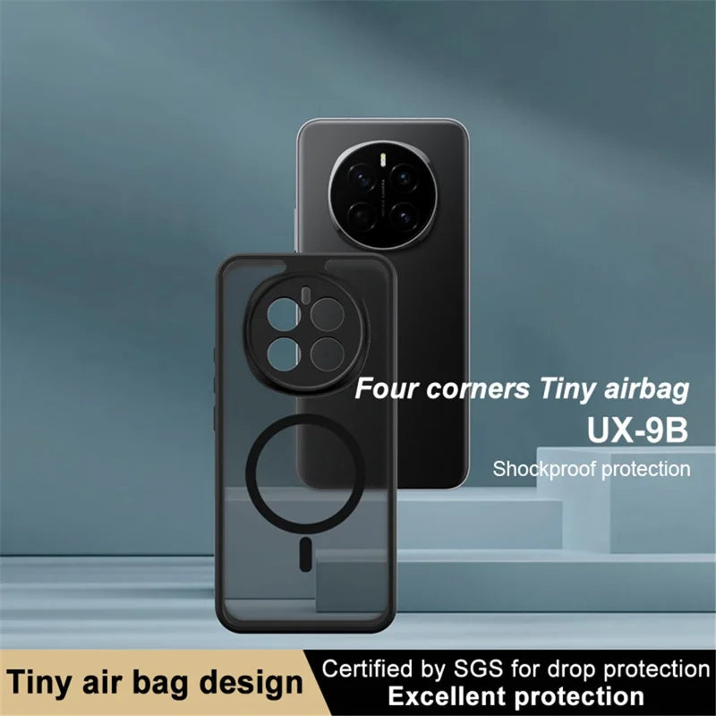 IMAK UX-9B For Honor Magic7 5G Phone Case Compatible with MagSafe PC TPU Matte Mobile Cover