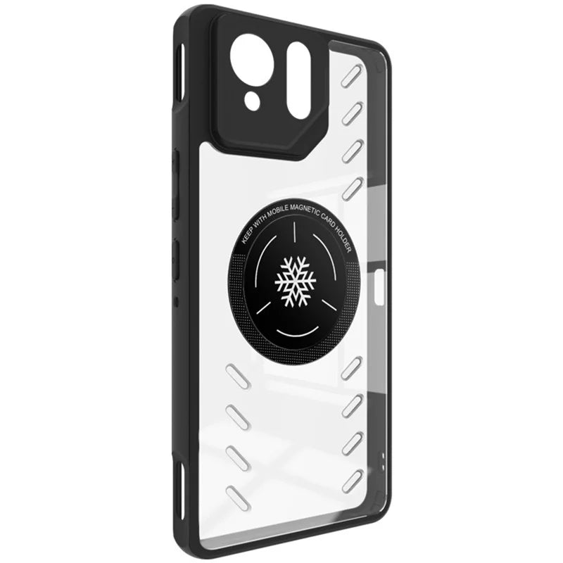 IMAK UX-9A For Asus ROG Phone 9 Pro 5G  /  Phone 9 5G Clear Case Heat Dissipation PC TPU Phone Cover