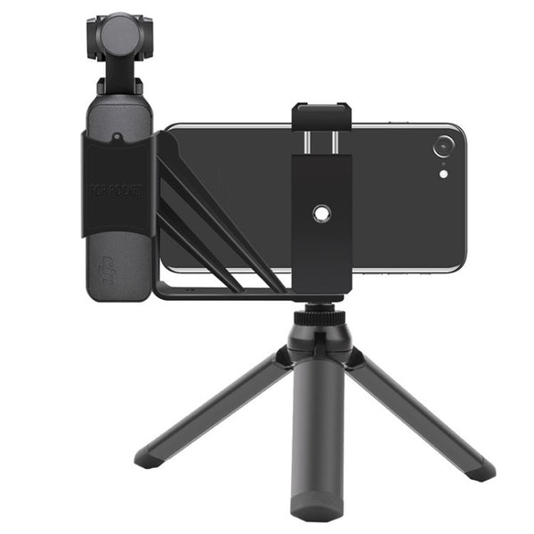 For DJI Osmo Pocket 1 / 2 Action Camera Phone Holder Set Expansion Accessories with Tripod