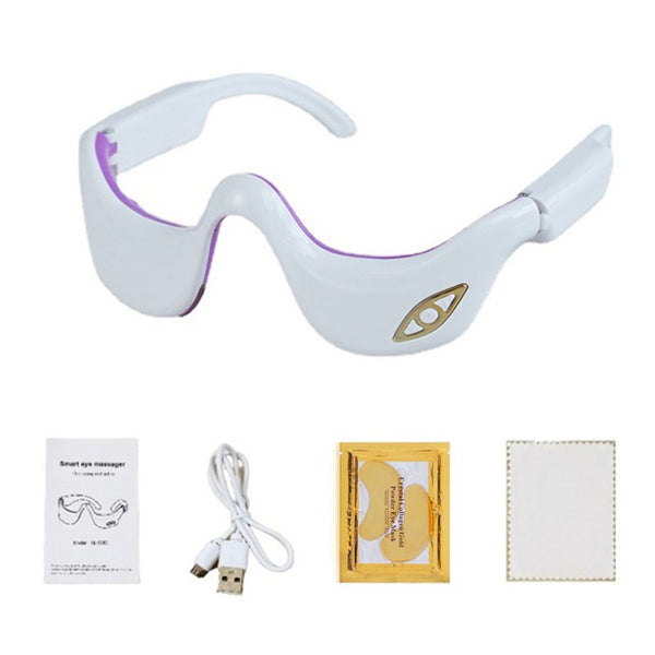 KL-5580 Electric Eye Massager with Heat, Rechargeable Eye Care Machine for Dark Circles Eye Strain