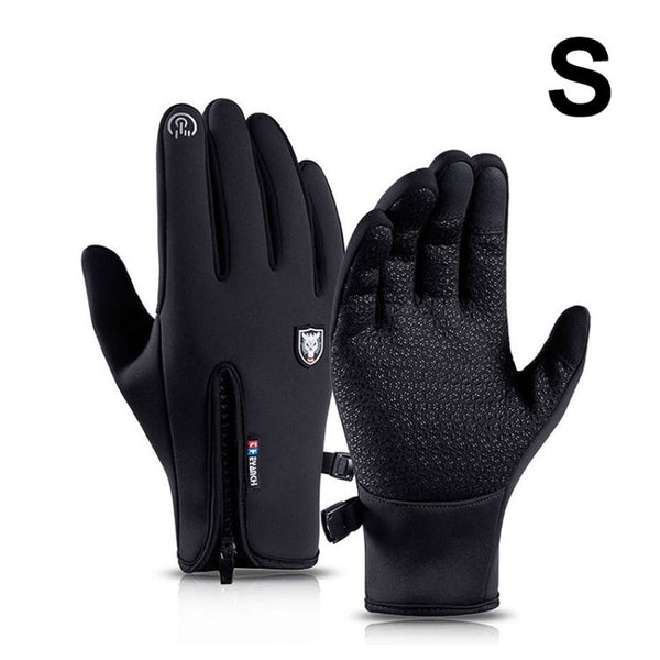 Q9068 1 Pair Winter Thermal Gloves Outdoor Touch Screen Glove Freezer Work Gloves for Men Women