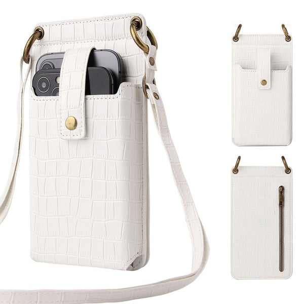Fashion Women Mini Crossbody Bag PU Leather Phone Coin Purse Shoulder Bag