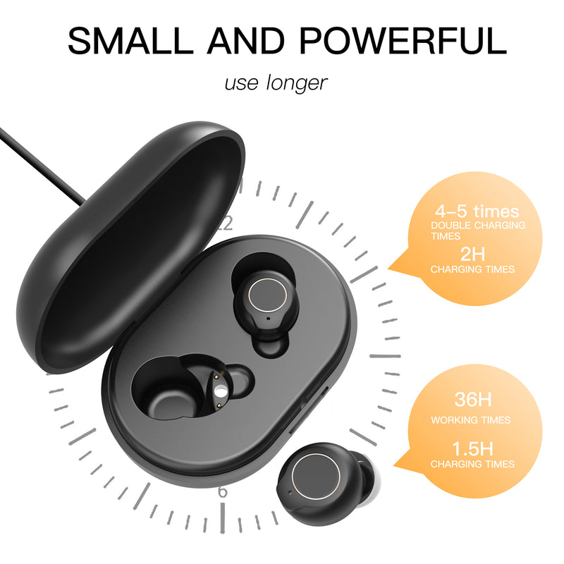 305 Upgraded Binaural Magnetic Rechargeable Hearing Aid Wireless Elderly Voice Amplifier