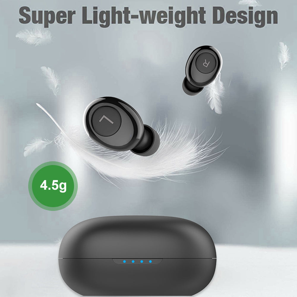 H001 USB Rechargeable Hearing Aid Headset Digital Bluetooth Wireless Hearing Aid Earbuds Sound Amplifier for Elderly Deafness