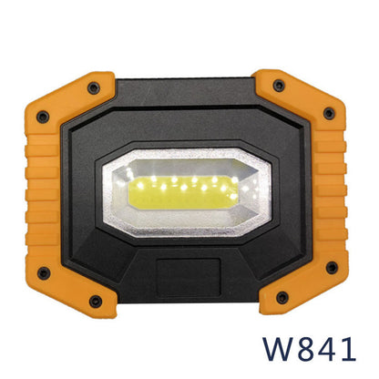 Portable LED Flashlight COB Lighting Floodlight Waterproof USB Rechargeable Searchlight Work Light