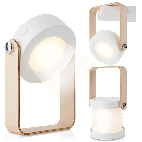 Creative LED Multifunction Camping Travel Lantern Portable Foldable LED Desk Lamp Dimmer Flashlight
