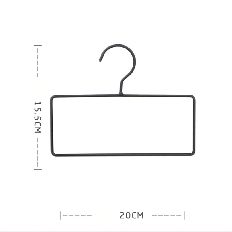 Iron Cloth Hanger Laundry Storage Organization Drying Rack
