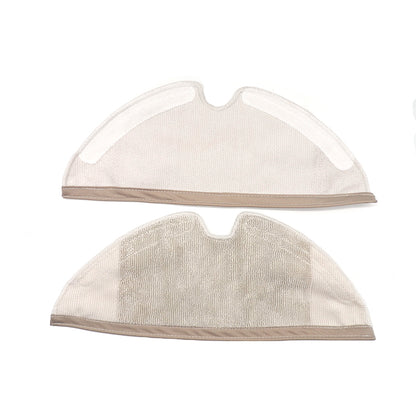 12 Water Tank Filters + 2 Mop Cloth Set for Xiaomi Mijia Xiaowa Roborock Vacuum Cleaner