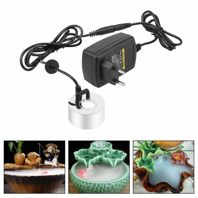 Ultrasonic Mist Maker Fogger Water Fountain Pond Atomizer Air Humidifier
