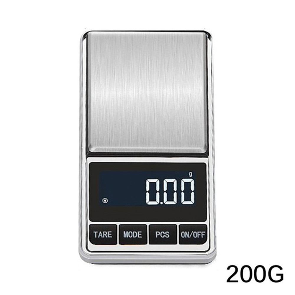 Digital Mini Scale 200g 0.01g Pocket Electric Weight Grams with LCD Backlit Display, Tare Function