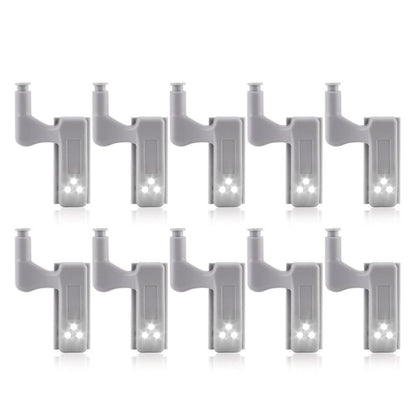10Pcs/Pack Home Room Cabinet Wardrobe General LED Hinge Lamp LED Light
