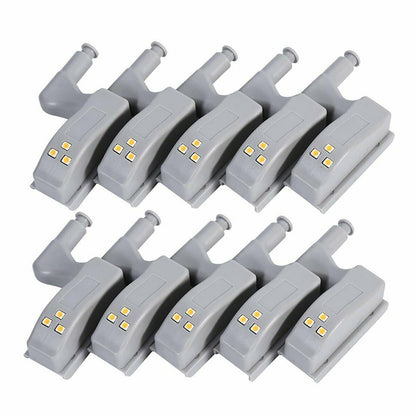 10Pcs/Pack Home Room Cabinet Wardrobe General LED Hinge Lamp LED Light
