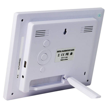 For The Elderly 8-inch Digital Super Large Characters LED Electronic Calendar Alarm Clock
