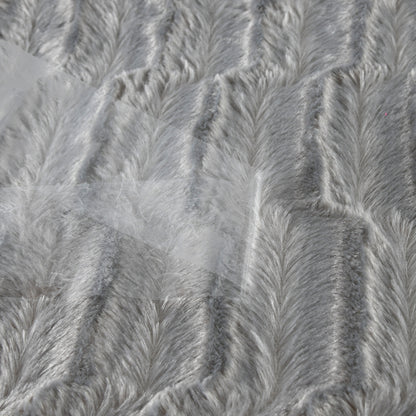 130x160cm Thickening Flannel Lamb Composite Home Office Double-Layer Blanket