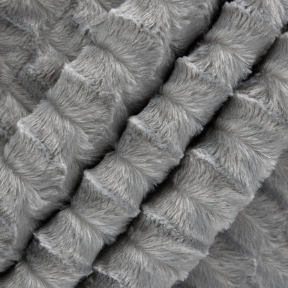130x160cm Thickening Flannel Lamb Composite Home Office Double-Layer Blanket