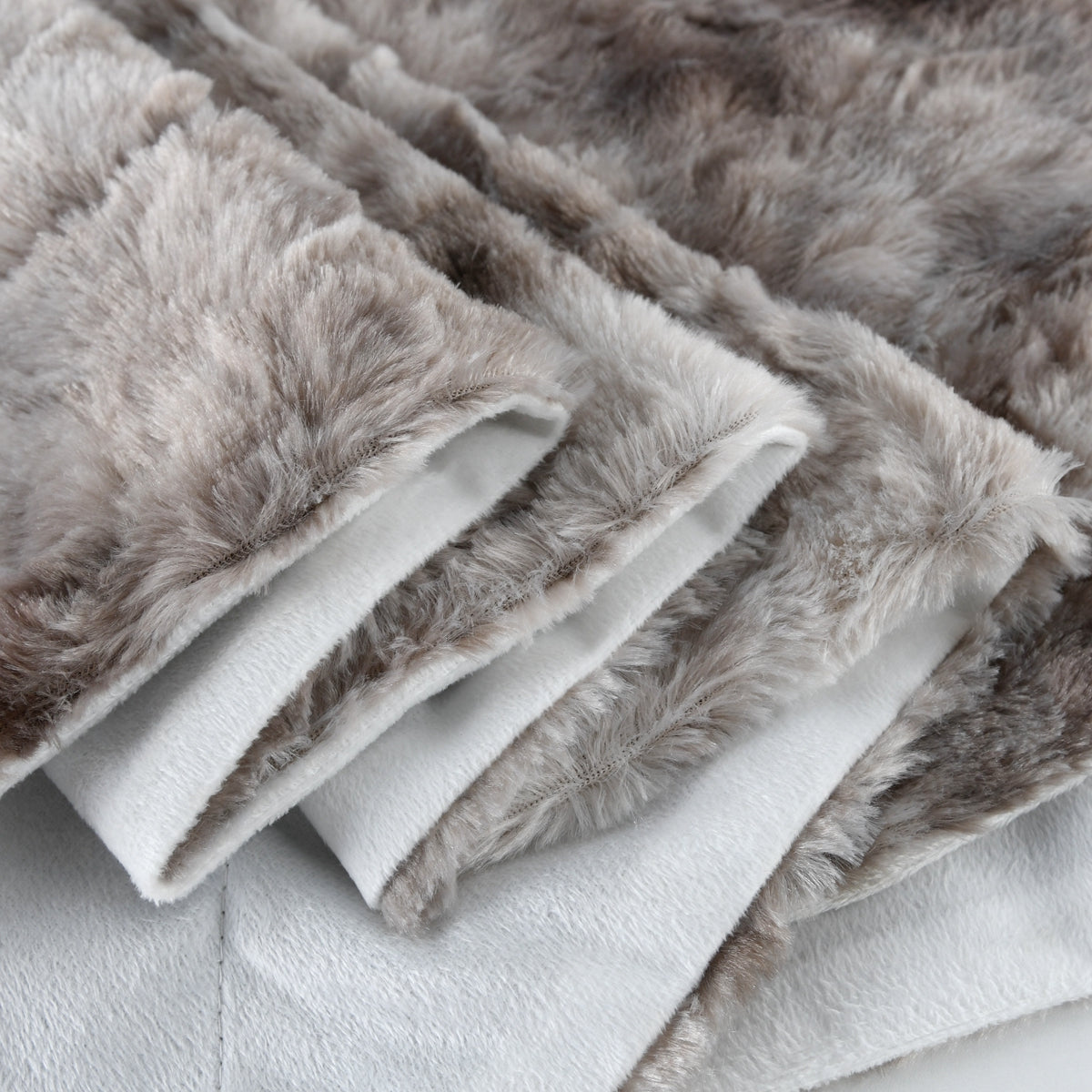 130x160cm Thickening Flannel Lamb Composite Home Office Double-Layer Blanket