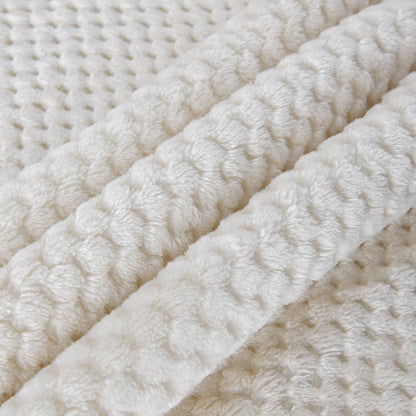 130x160cm Thickening Flannel Lamb Composite Home Office Double-Layer Blanket