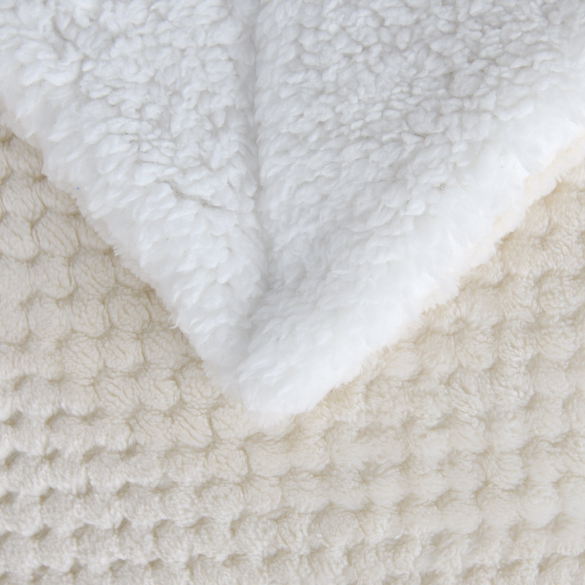 130x160cm Thickening Flannel Lamb Composite Home Office Double-Layer Blanket