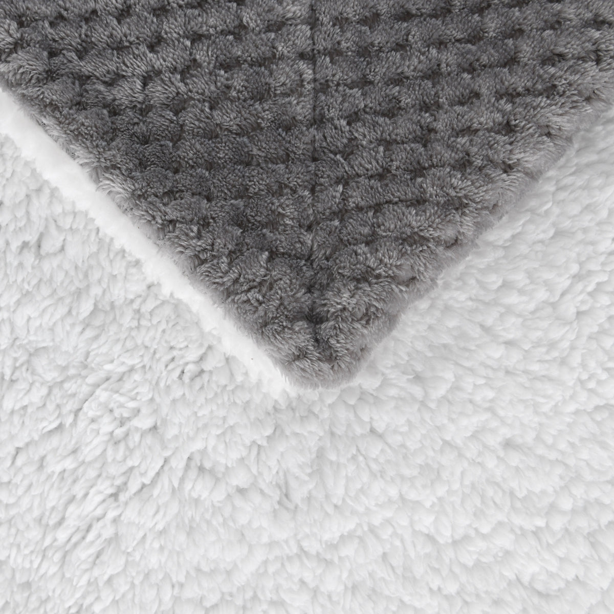 130x160cm Thickening Flannel Lamb Composite Home Office Double-Layer Blanket