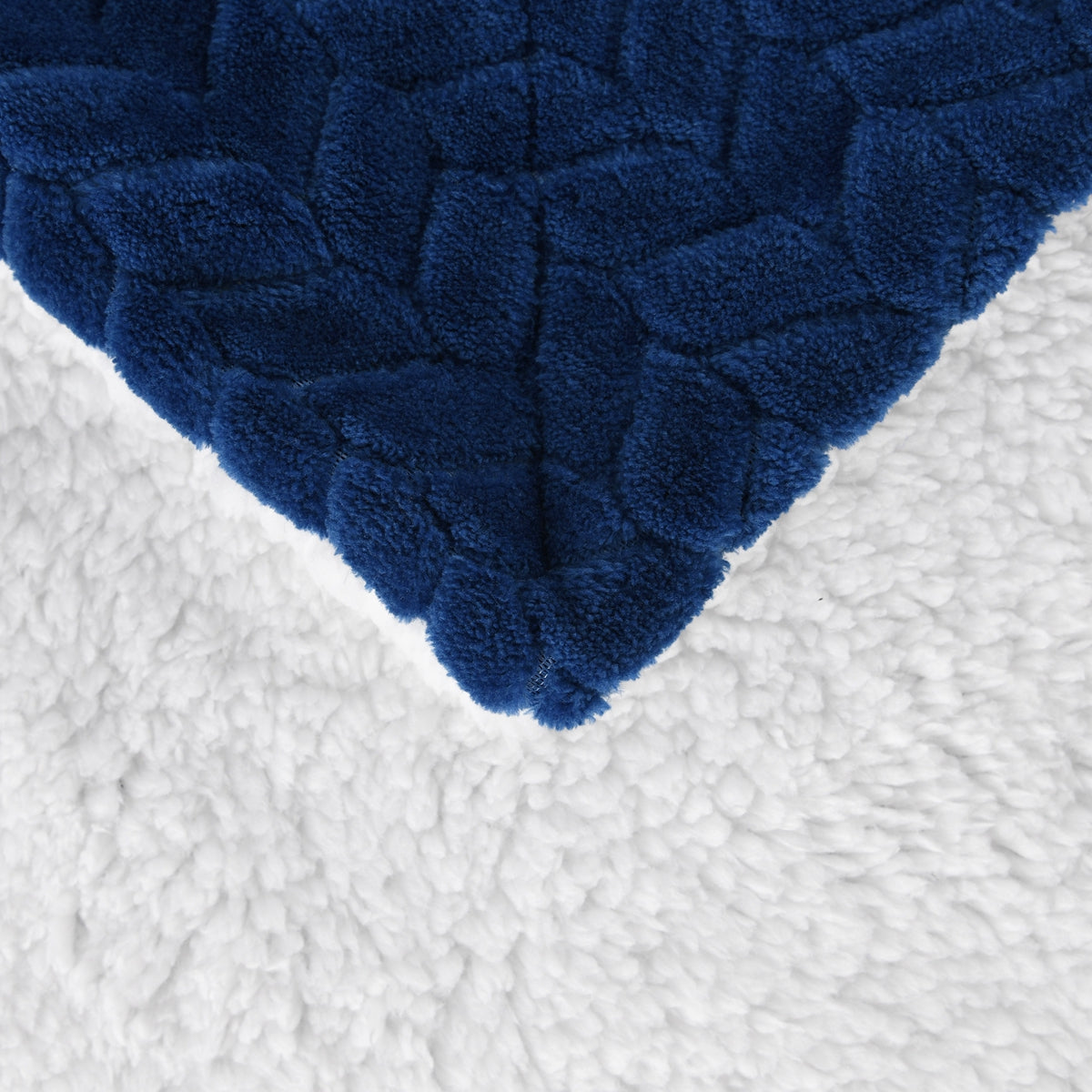 130x160cm Thickening Flannel Lamb Composite Home Office Double-Layer Blanket