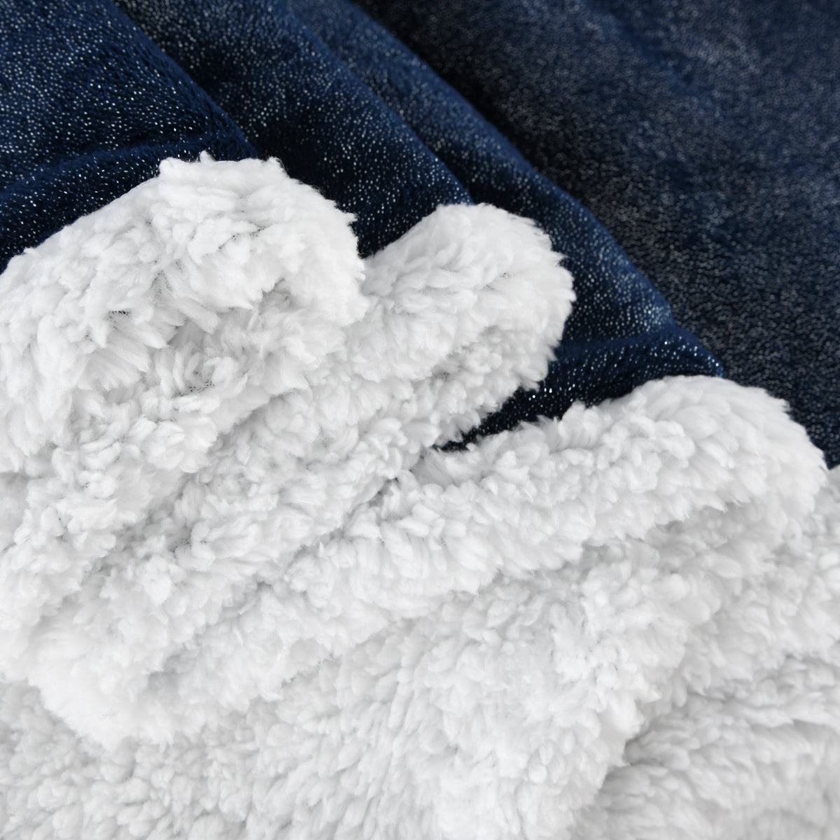 130x160cm Thickening Flannel Lamb Composite Home Office Double-Layer Blanket