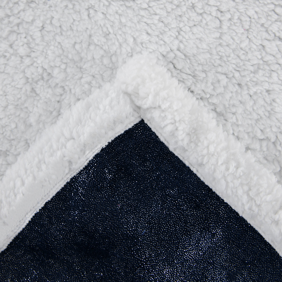 130x160cm Thickening Flannel Lamb Composite Home Office Double-Layer Blanket