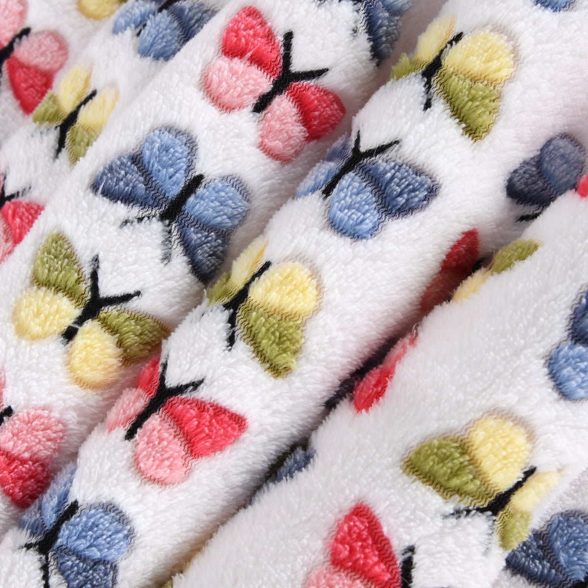 130x160cm Thickening Flannel Lamb Composite Home Office Double-Layer Blanket