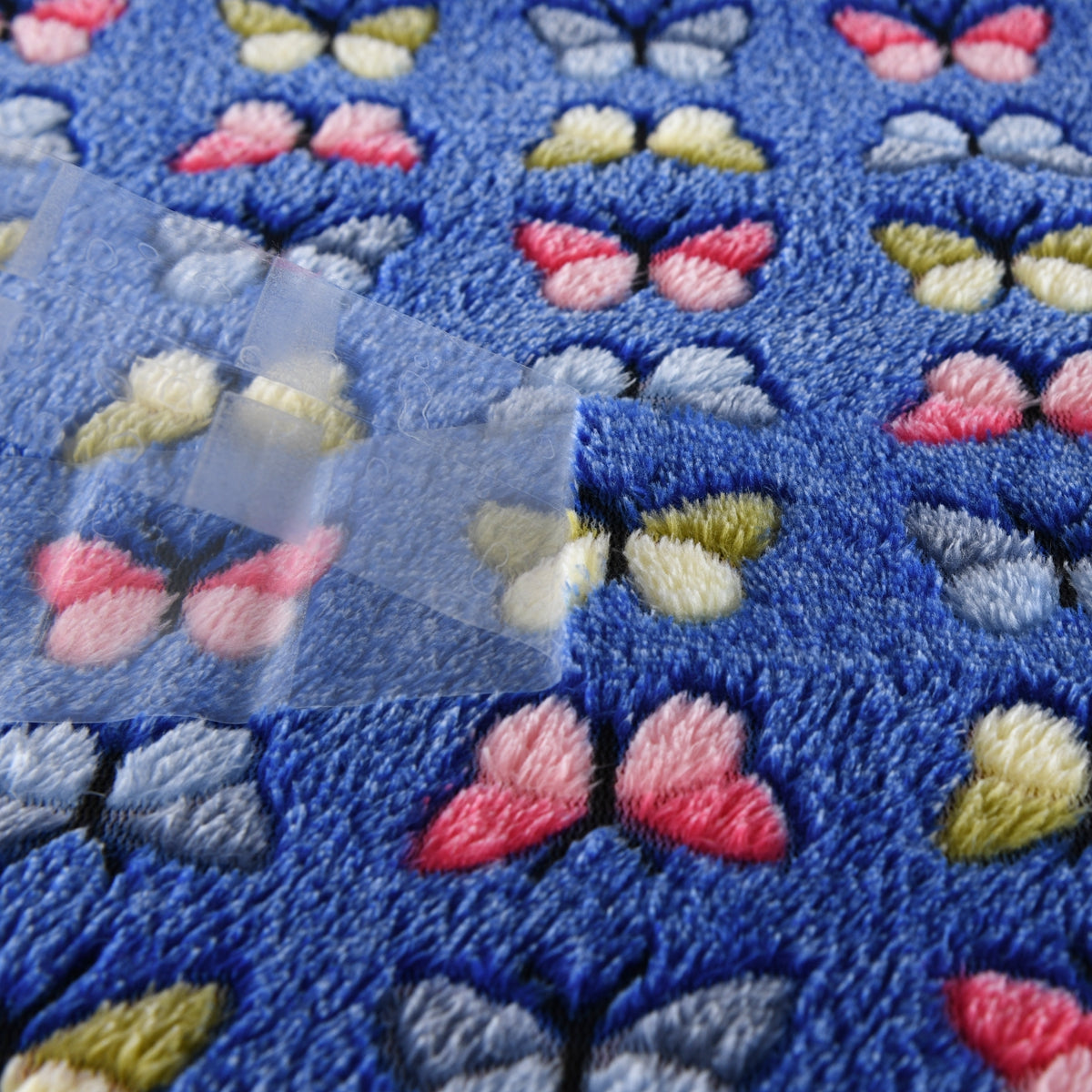 130x160cm Thickening Flannel Lamb Composite Home Office Double-Layer Blanket