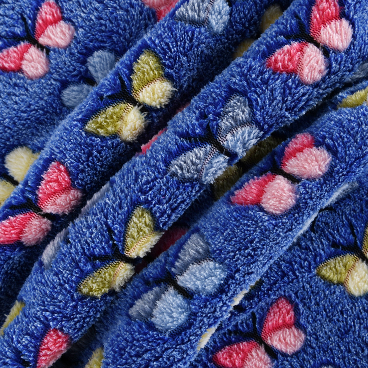 130x160cm Thickening Flannel Lamb Composite Home Office Double-Layer Blanket