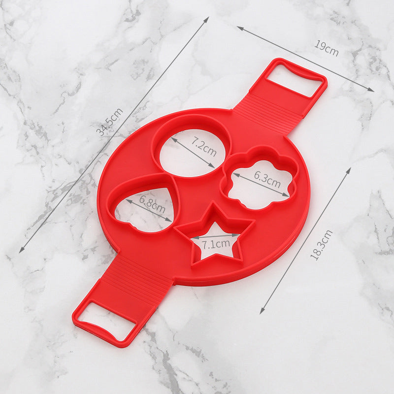 Non Stick Silicone Mold Flipping Pancake Maker