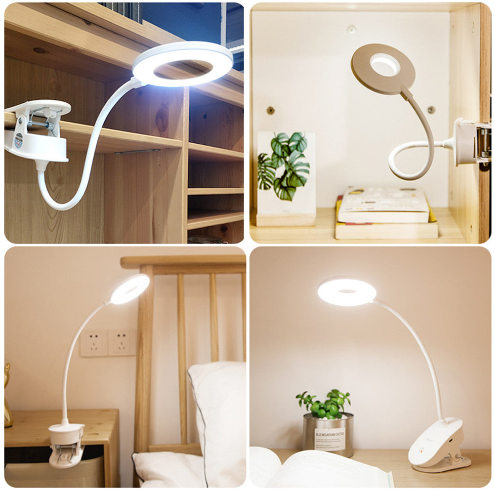 USB Charging Creative Bedroom Children Learning Studying Touch Small Table Lamp Light
