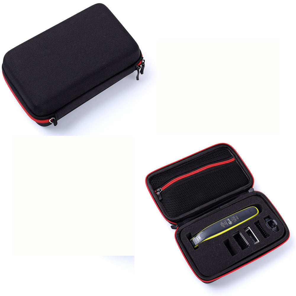 Hard Case Organizer Carrying Bag for Philips Norelco OneBlade Electric Trimmer Shaver QP2520/90/70