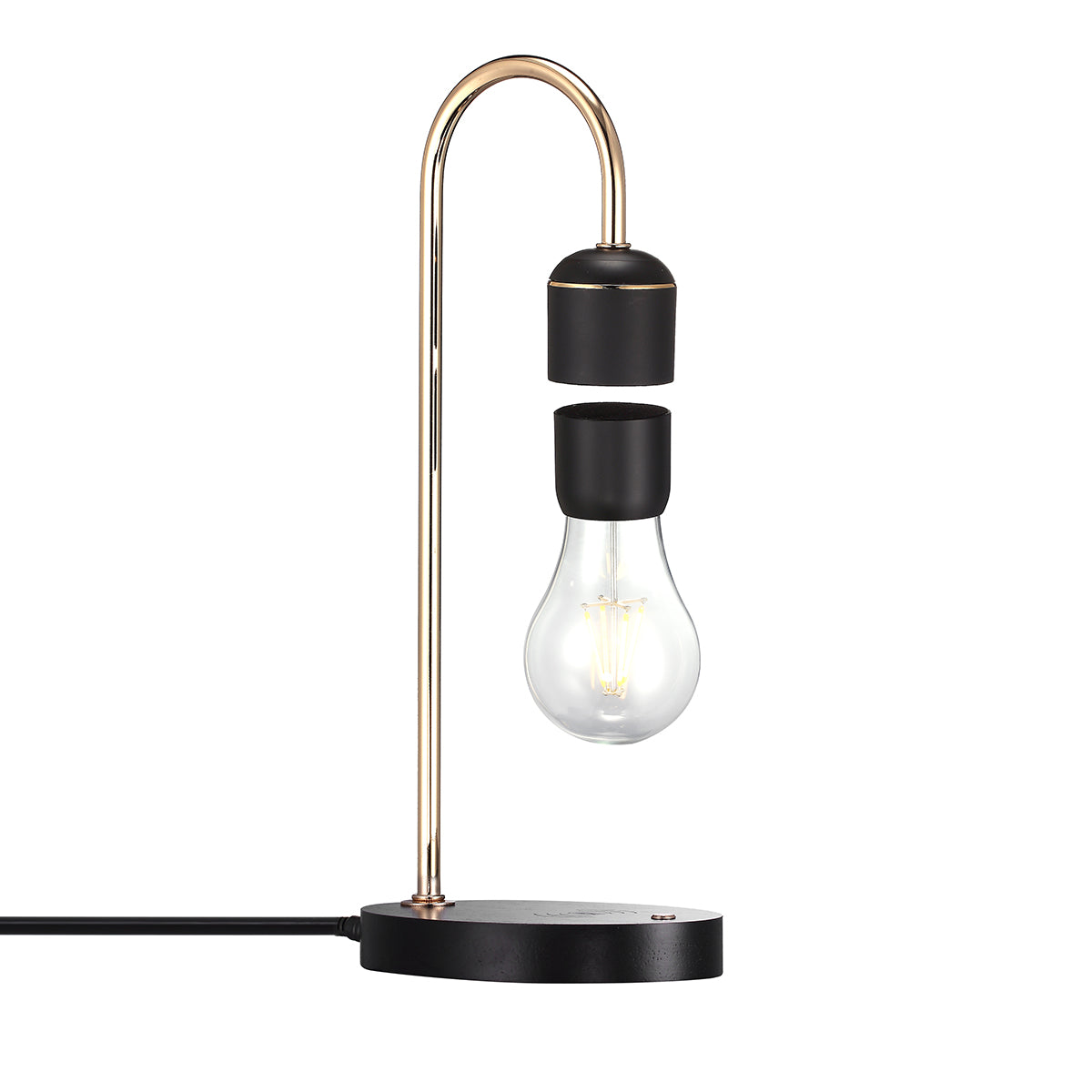 Magnetic Levitating Floating LED Light Bulb Wireless Charger for iPhone Android