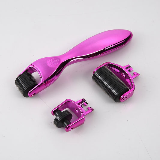 3 in1 180 600 1200 Pins Microneedle Roller Set Derma Roller Needle Skin Care for Anti Aging Skin Recovery Facial Body Care