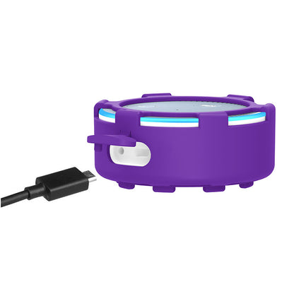 For Amazon Echo Dot 2 Silicone Cover Speaker Anti-slip Dust-proof Case