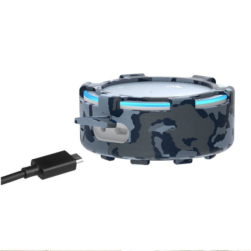 For Amazon Echo Dot 2 Silicone Cover Speaker Anti-slip Dust-proof Case