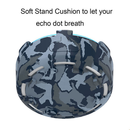 For Amazon Echo Dot 2 Silicone Cover Speaker Anti-slip Dust-proof Case