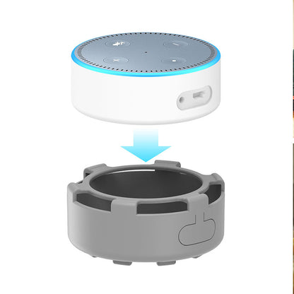For Amazon Echo Dot 2 Silicone Cover Speaker Anti-slip Dust-proof Case