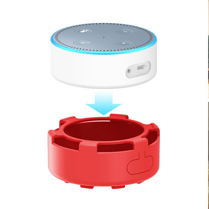 For Amazon Echo Dot 2 Silicone Cover Speaker Anti-slip Dust-proof Case