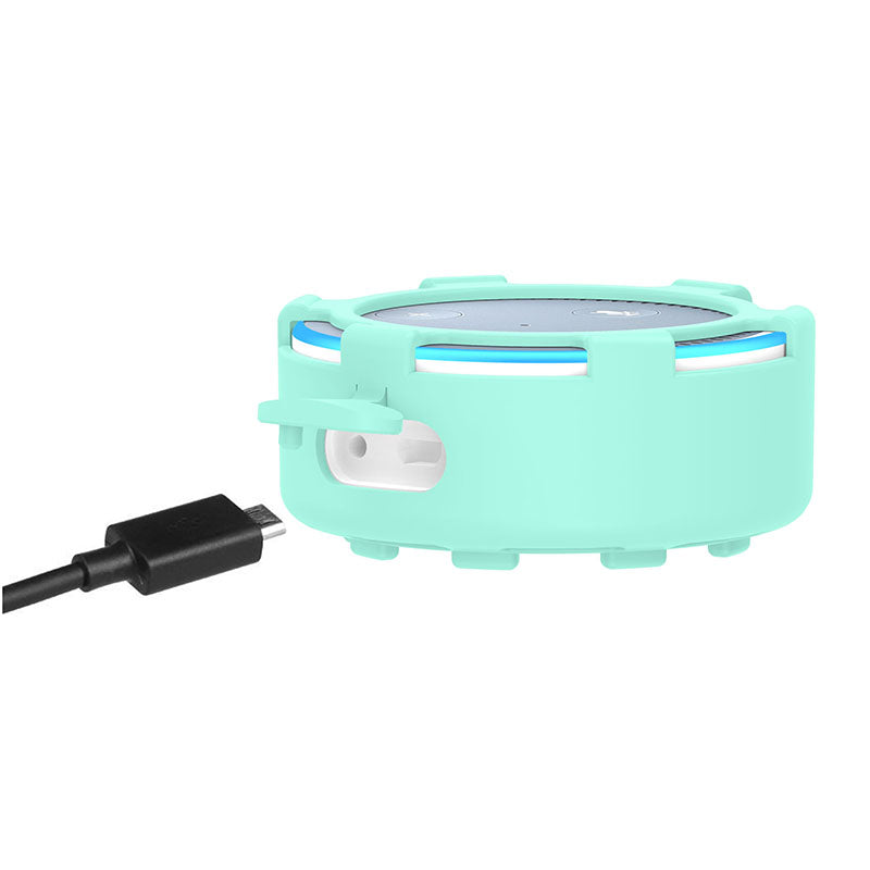 For Amazon Echo Dot 2 Silicone Cover Speaker Anti-slip Dust-proof Case