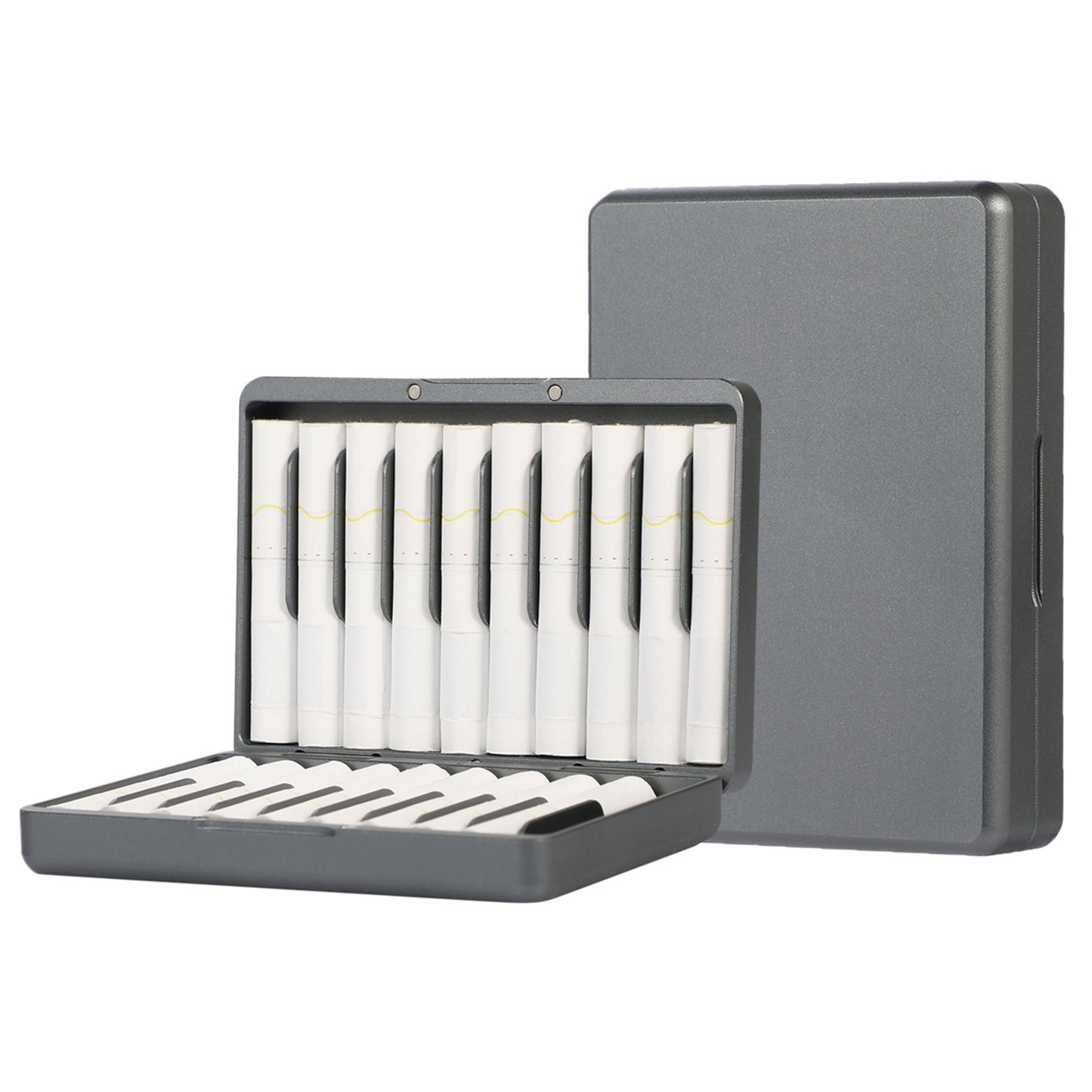 Portable Protective Case Compatible with All IQOS Models Electronic Cigarette Aluminum Alloy Storage Box